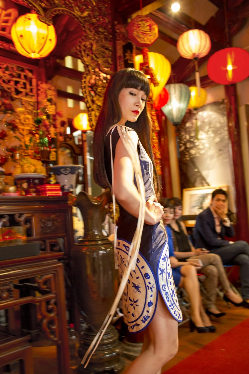 GIRL WEARS "PHO" NOODLE SOUP DRESS, 2014