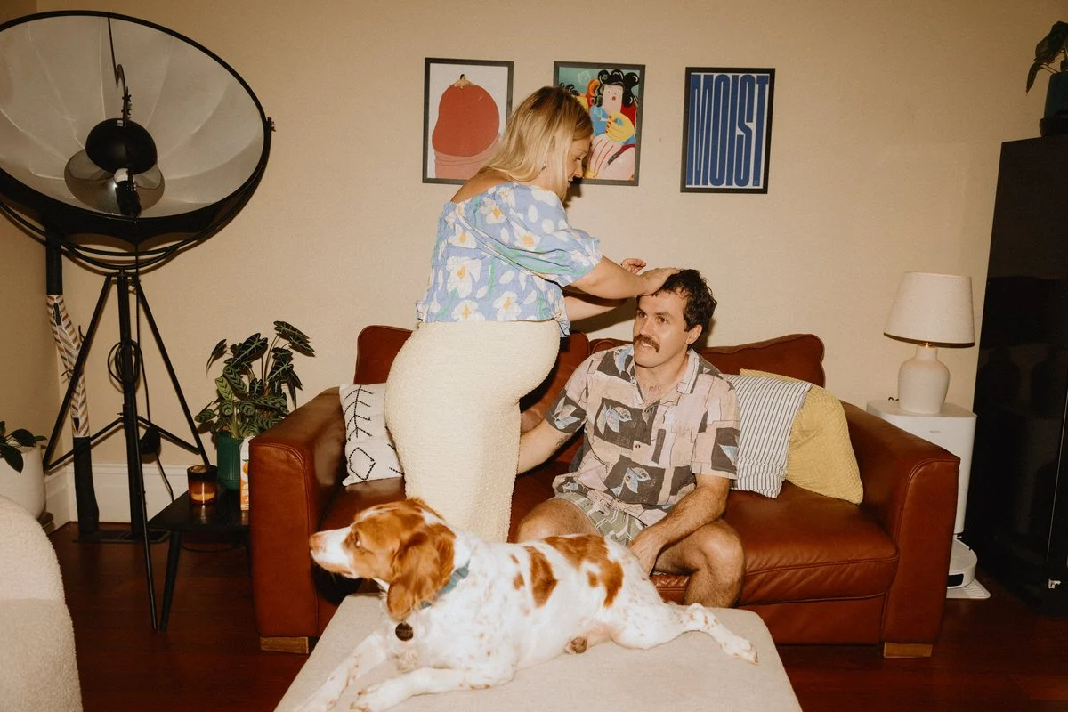 pregnancy photos at home rocknroll.JPG