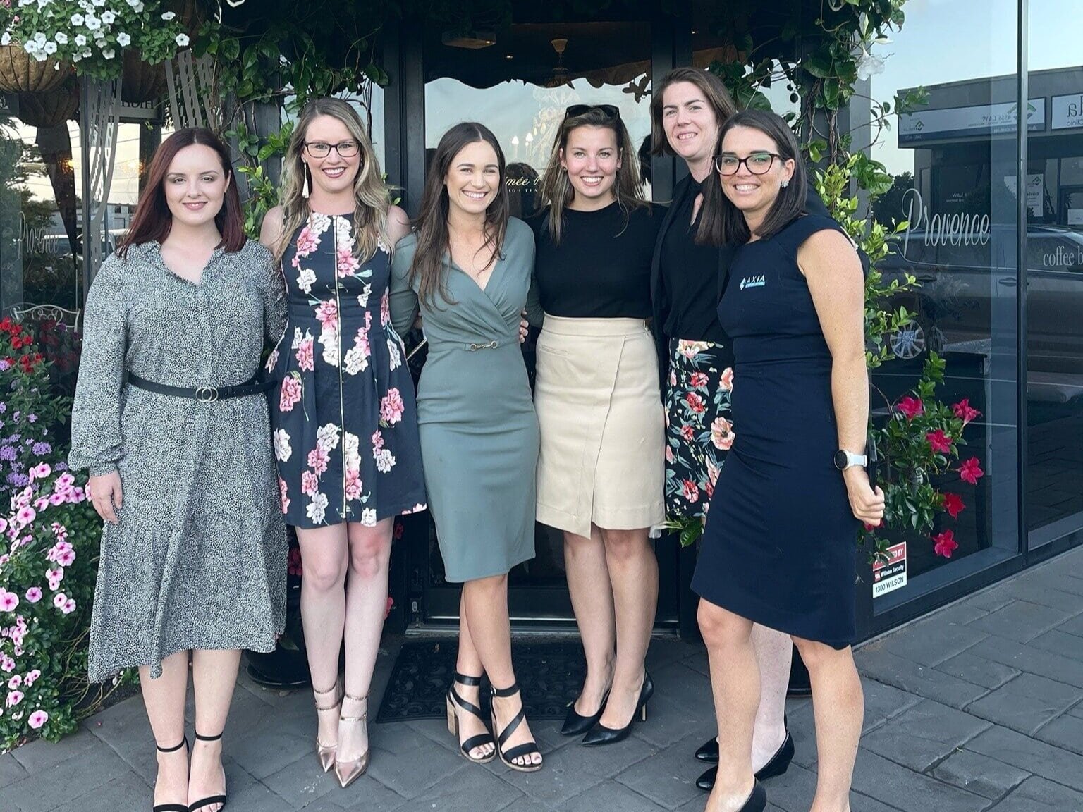 Bridie Edwards attends AXIA's Women's Day High Tea!