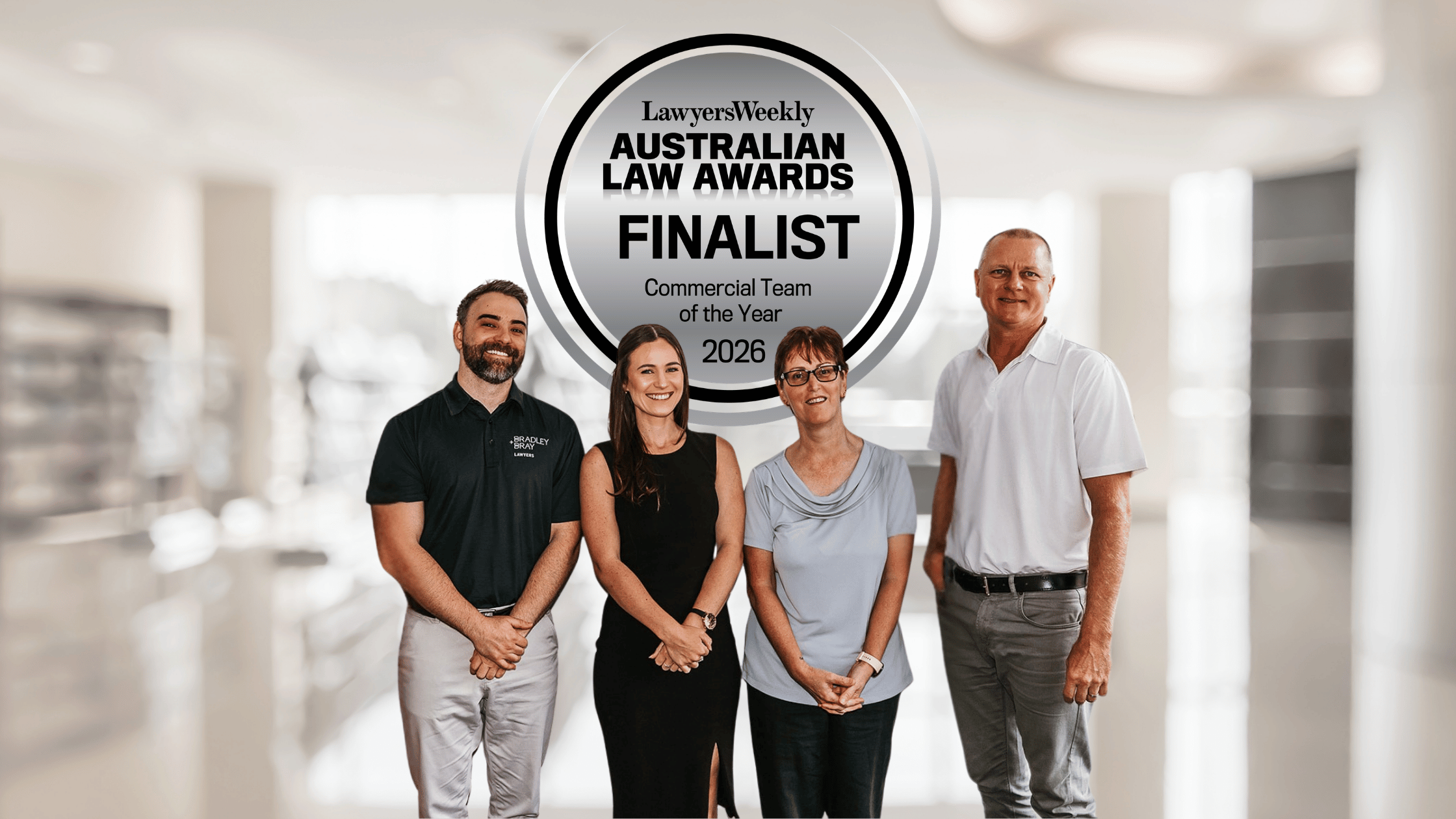 Australian Law Awards - Commercial Team of the Year Award!