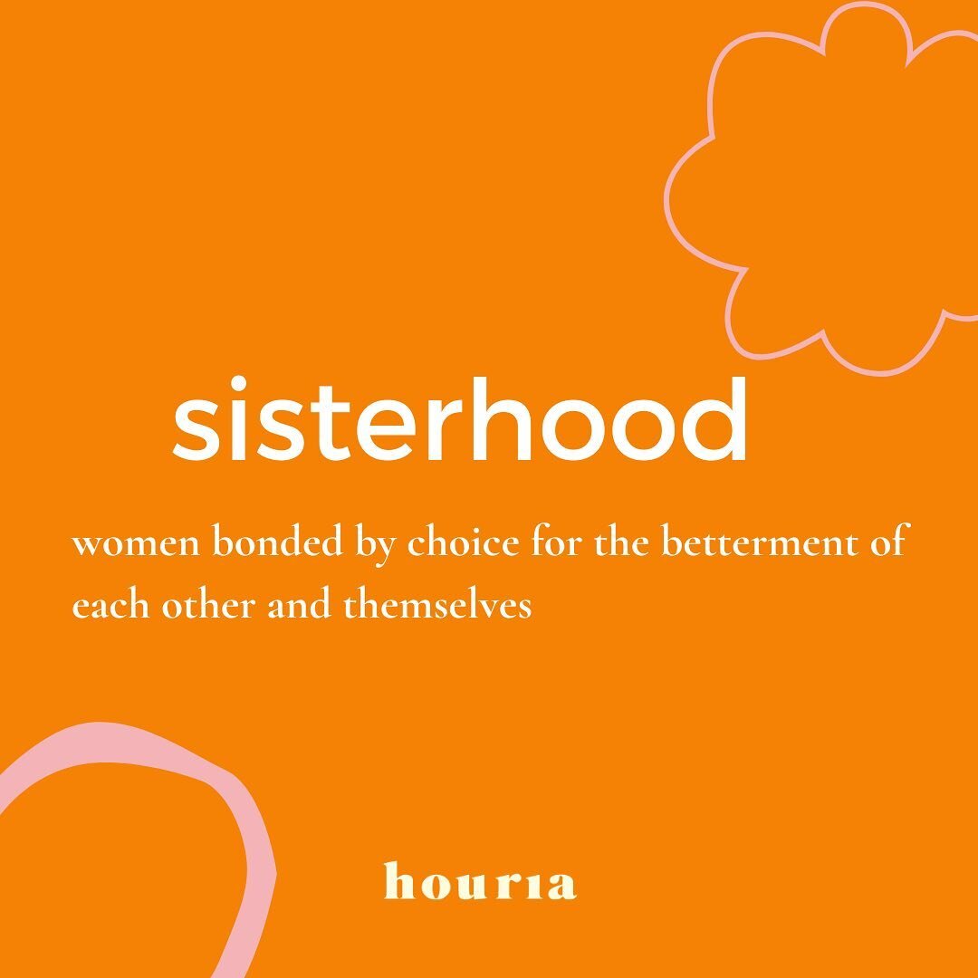 The collective noun for women is *bond*. At Houria we are dedicated to freedom, fun and feeding and we do this through a chosen bond we call the Sisterhood. We are chosen Sisters. Lifting each other up and cooking a storm in Bristol. How powerful! 


