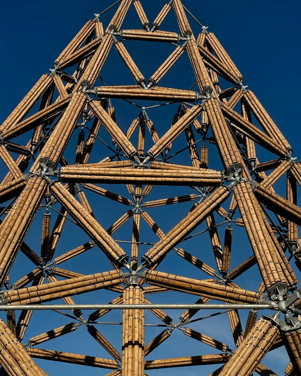 Guadua Bamboo Tower Planckendael Zoo Belgium