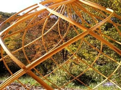 Bamboo Zome Structure