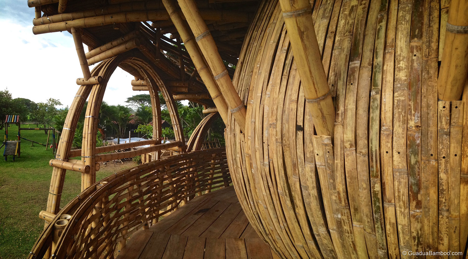 Bamboo Treehouse in Colombia