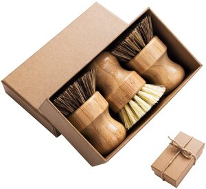 Bamboo Pot Brush