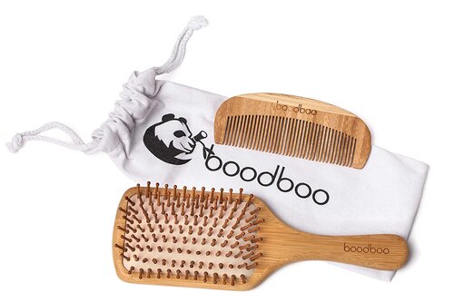 Bamboo Hairbrush & Comb