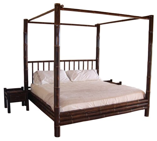 Bamboo Canopy Bed