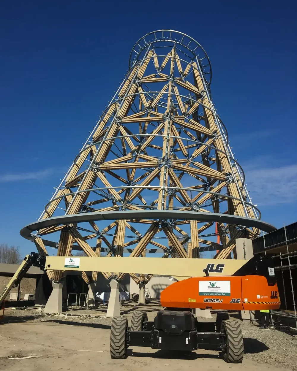 Guadua Bamboo Tower Planckendael Zoo Belgium