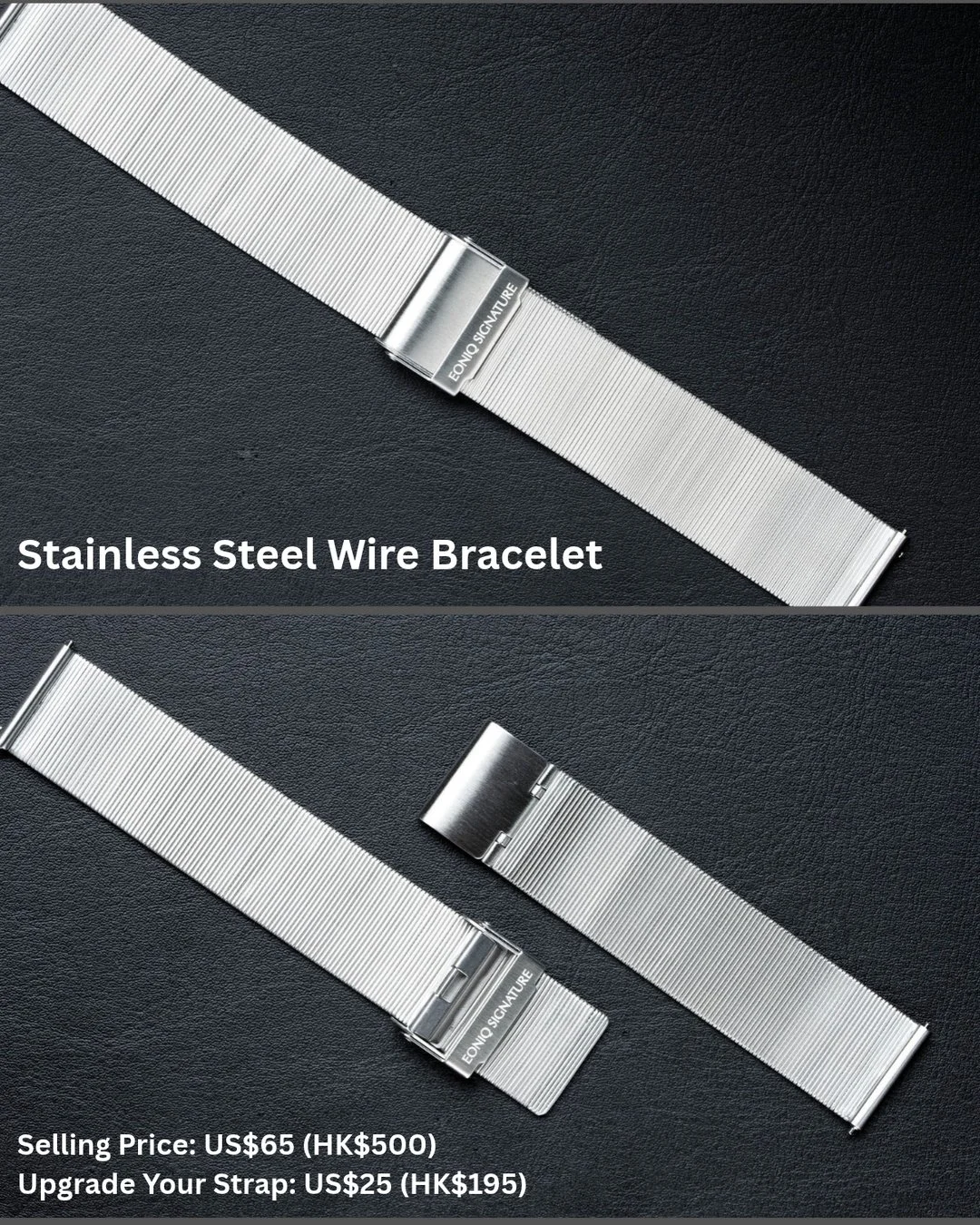 EONIQ stainless steel bracelet