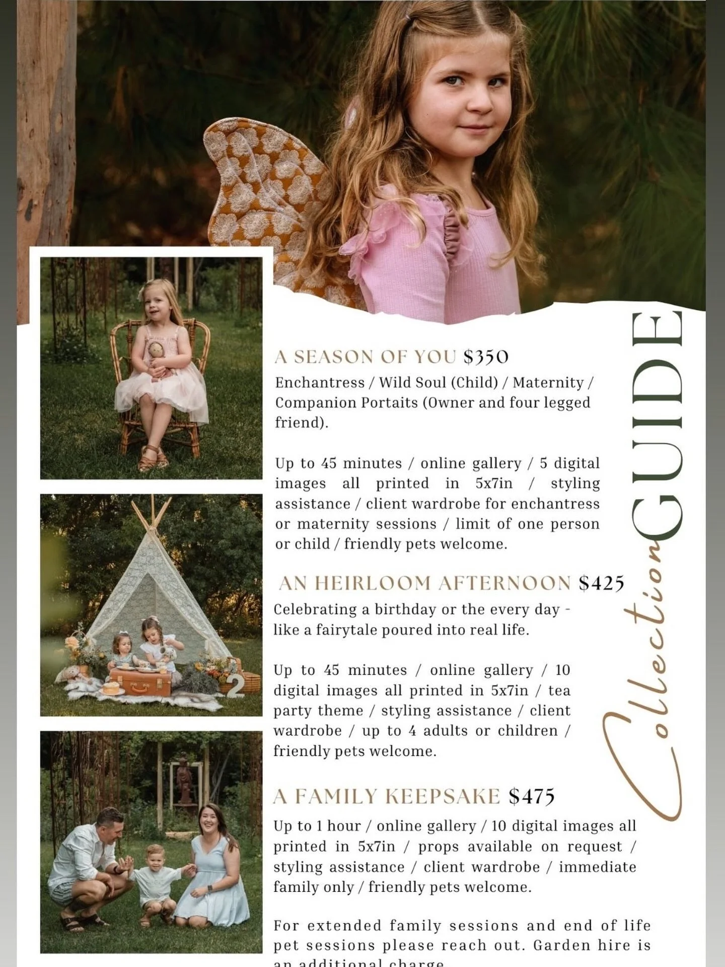 I&rsquo;m up and running for the year ☺️ Yell out if you have any questions. 

Prices subject to change.