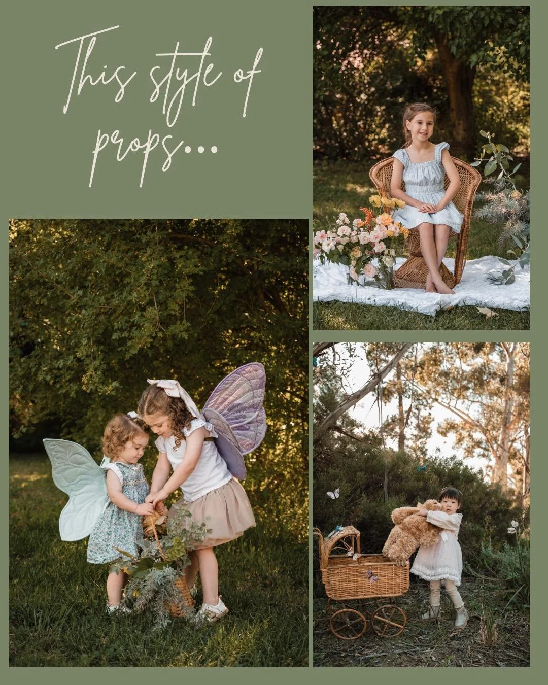 Riverland friends, shall we plan something a little lovely? 🌿

I&rsquo;m thinking children&rsquo;s mini sessions with these props, set in this location, and perhaps a handful tucked under the willow trees as well (different spot).

March 7th is on m