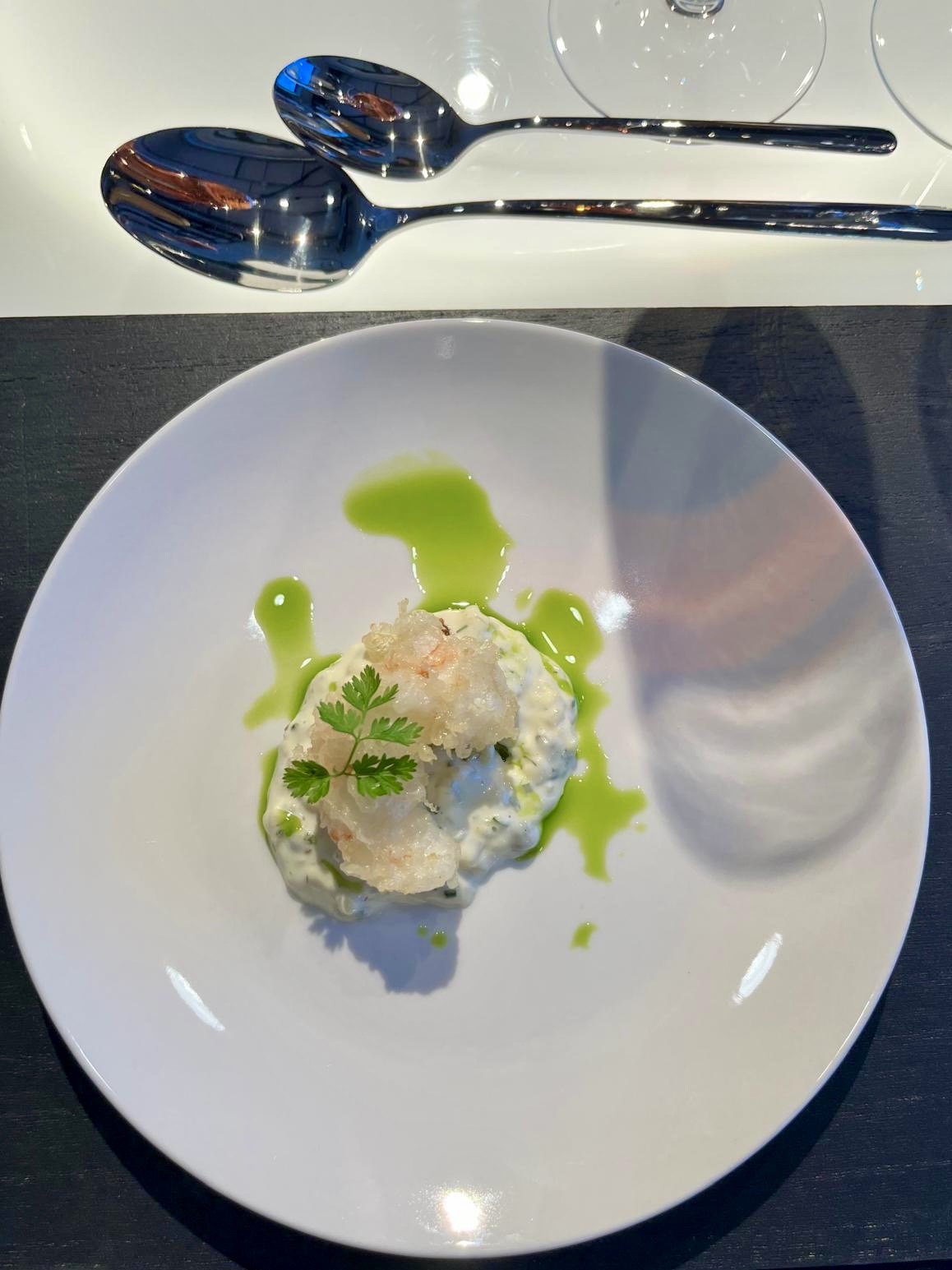 Tempura Langoustine with Tartare Sauce