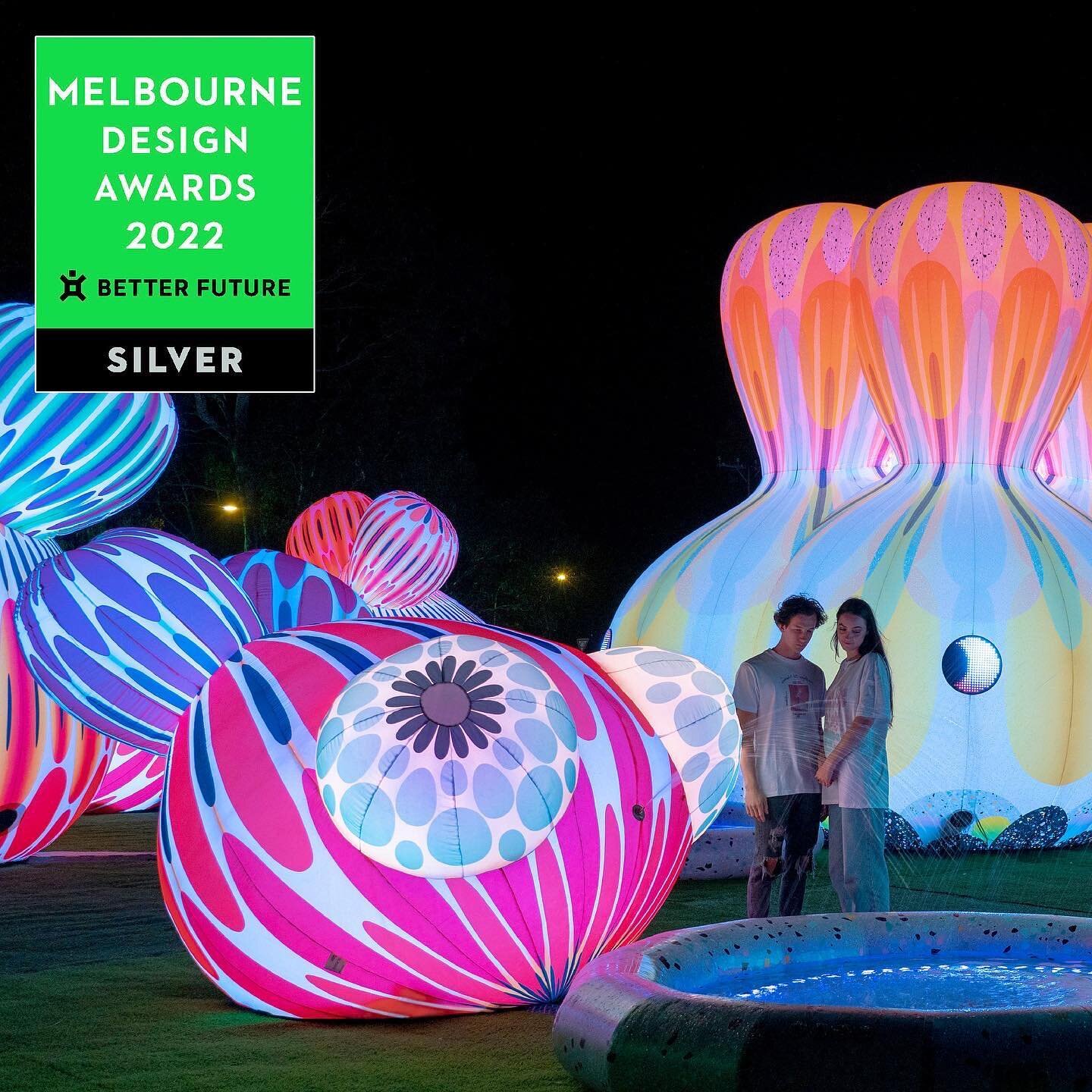 We are super excited to announce that Cupid&rsquo;s Koi Garden has won Silver in the 2022 Melbourne Design Awards in the category of Pop-ups, Display, Exhibit &amp; Set Design. 

Big thanks to all our clients and to all of you for supporting our art 