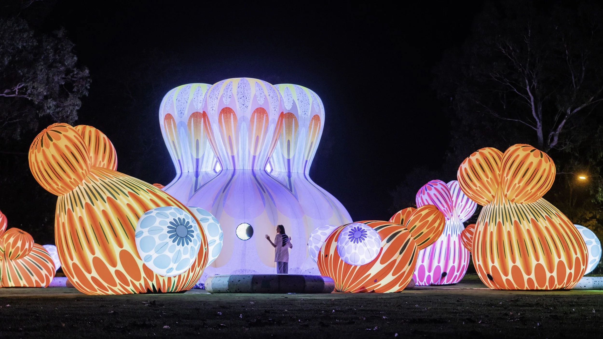 CUPID’S KOI GARDEN | Interactive Inflatable Public Art Installation ...