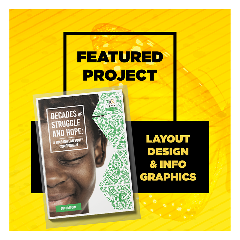 Featured Project - Layout Design - YETT 2019 Youth Situational Analysis Report