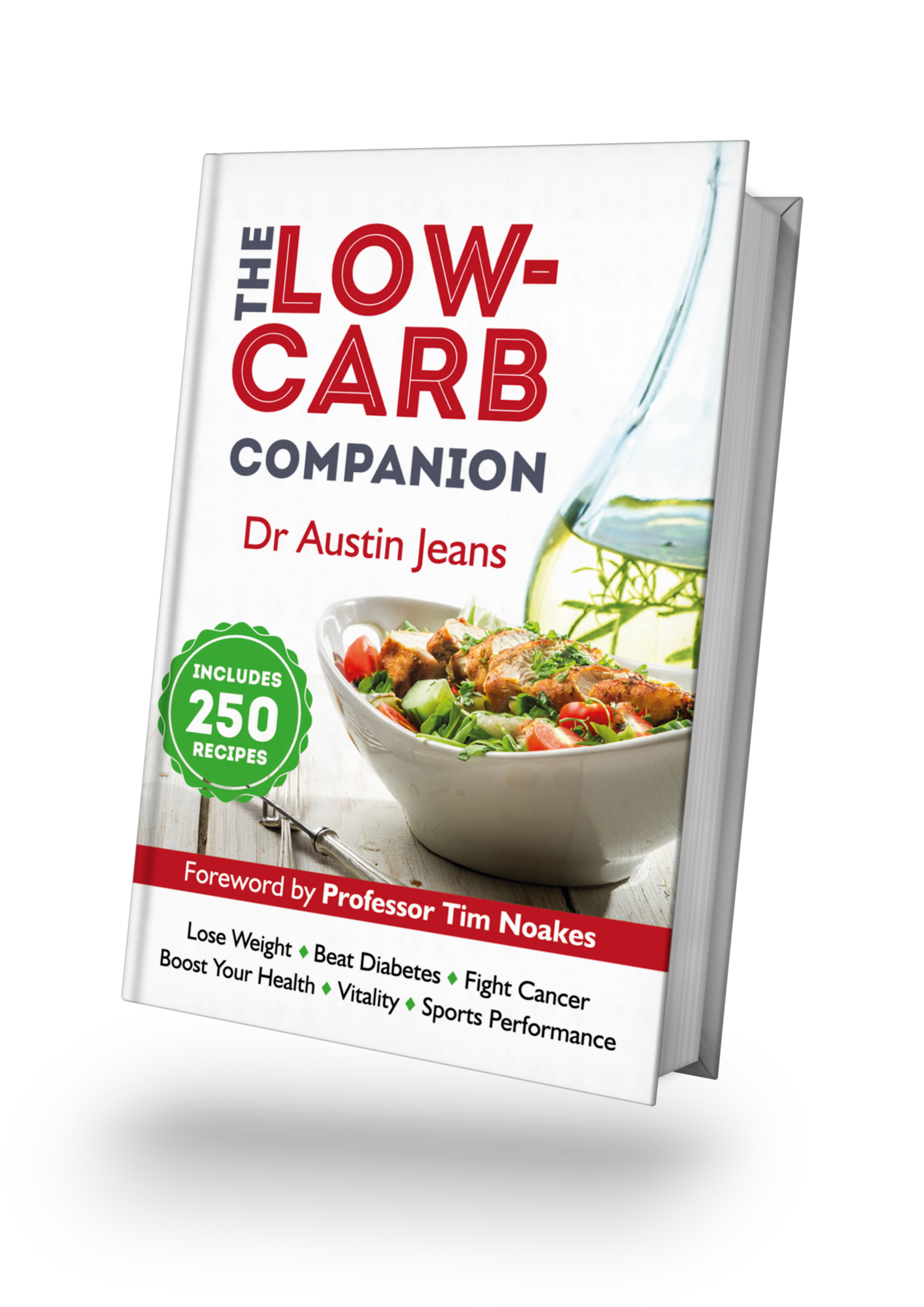 Cover Only - The Low-Carb Companion by Dr Austin Jeans (First Edition) (Cover Design, Layout, Print & Amazon artwork prep)