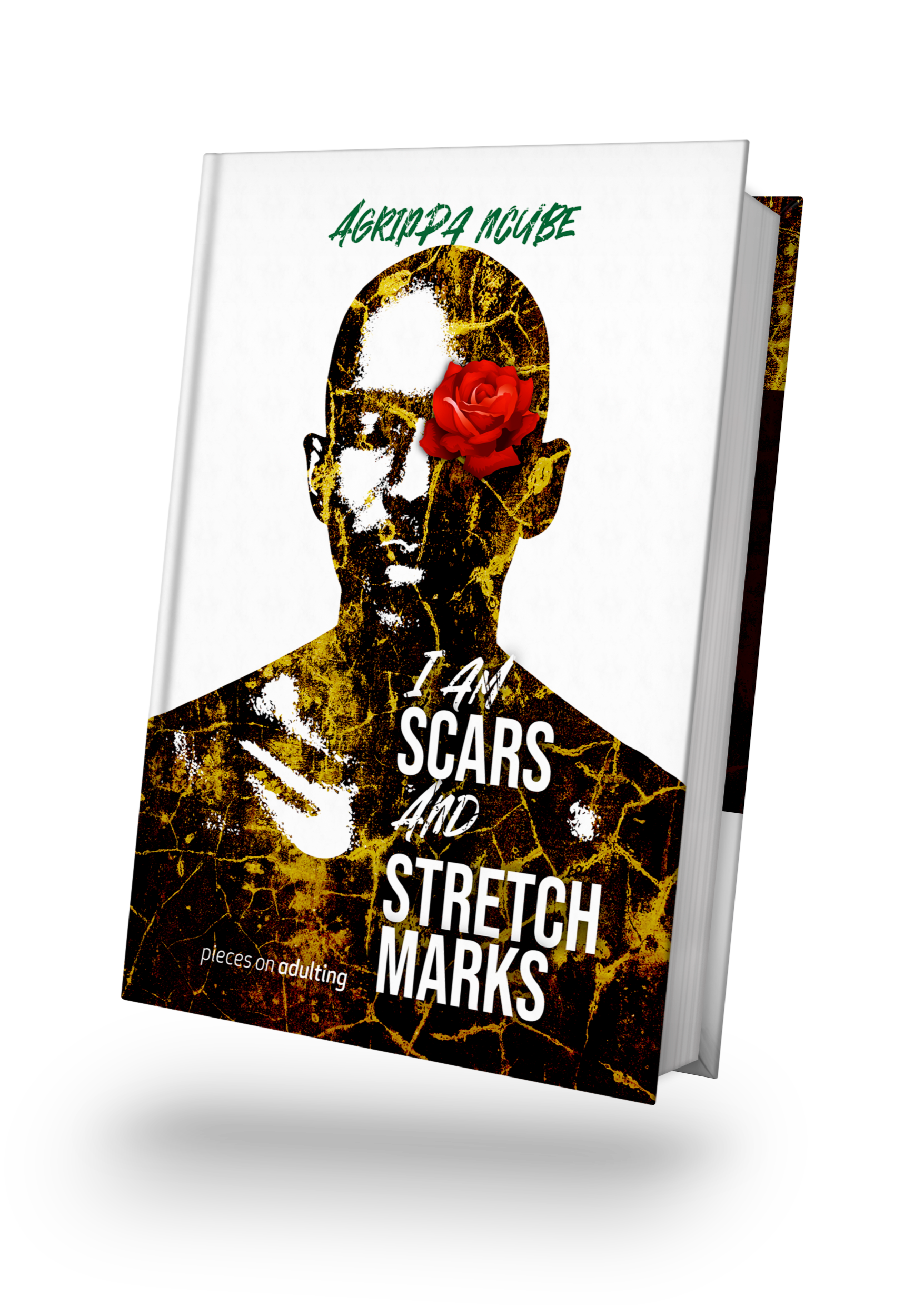 I am Scars & Stretchmarks by Agrippa Ncube (Cover & Book Layout/Typesetting, Custom Art)