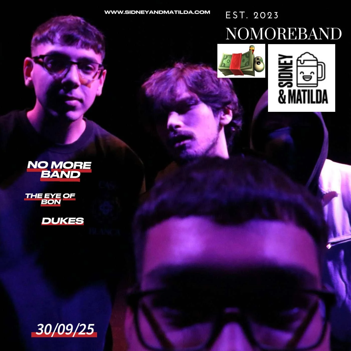 Sidney&Matilda Presents: No More Band