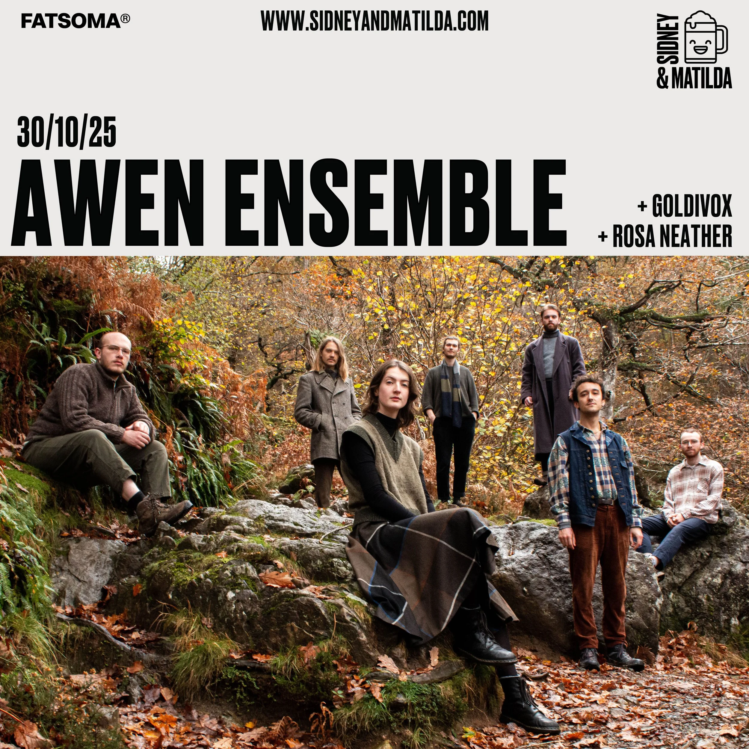 Sidney&Matilda Presents: Awen Ensemble