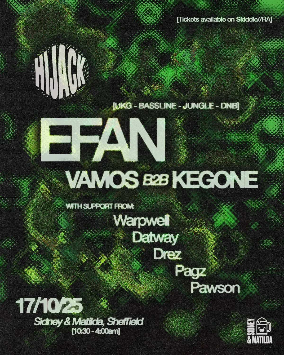 Hijack 05: Efan, Vamos, Keg-One + Support