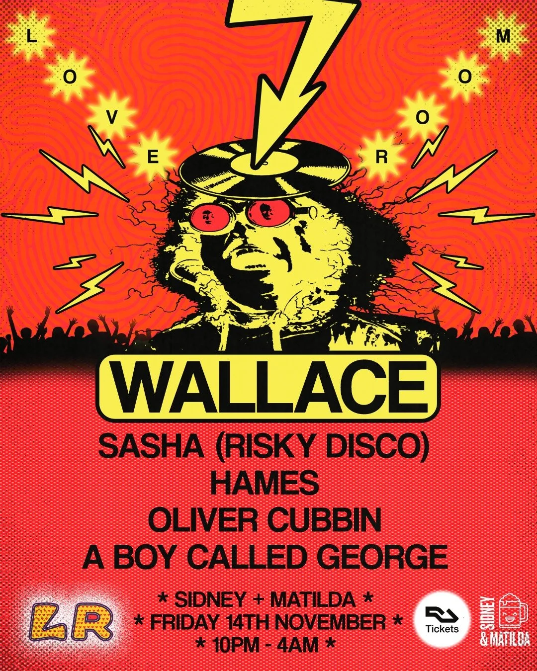 Love Room presents Wallace, Sasha, Hames
