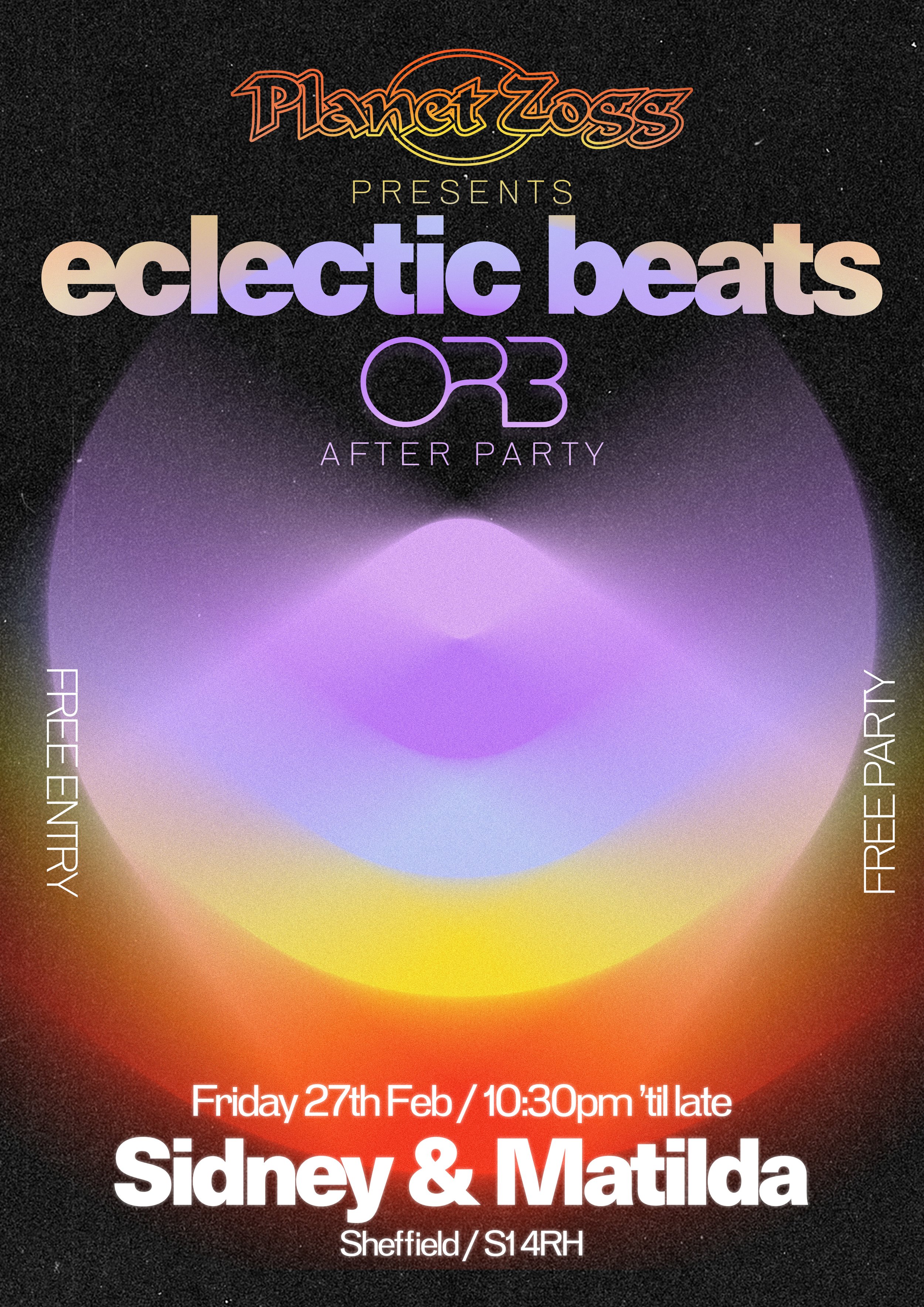Eclectic Beats (The Orb After-Party)
