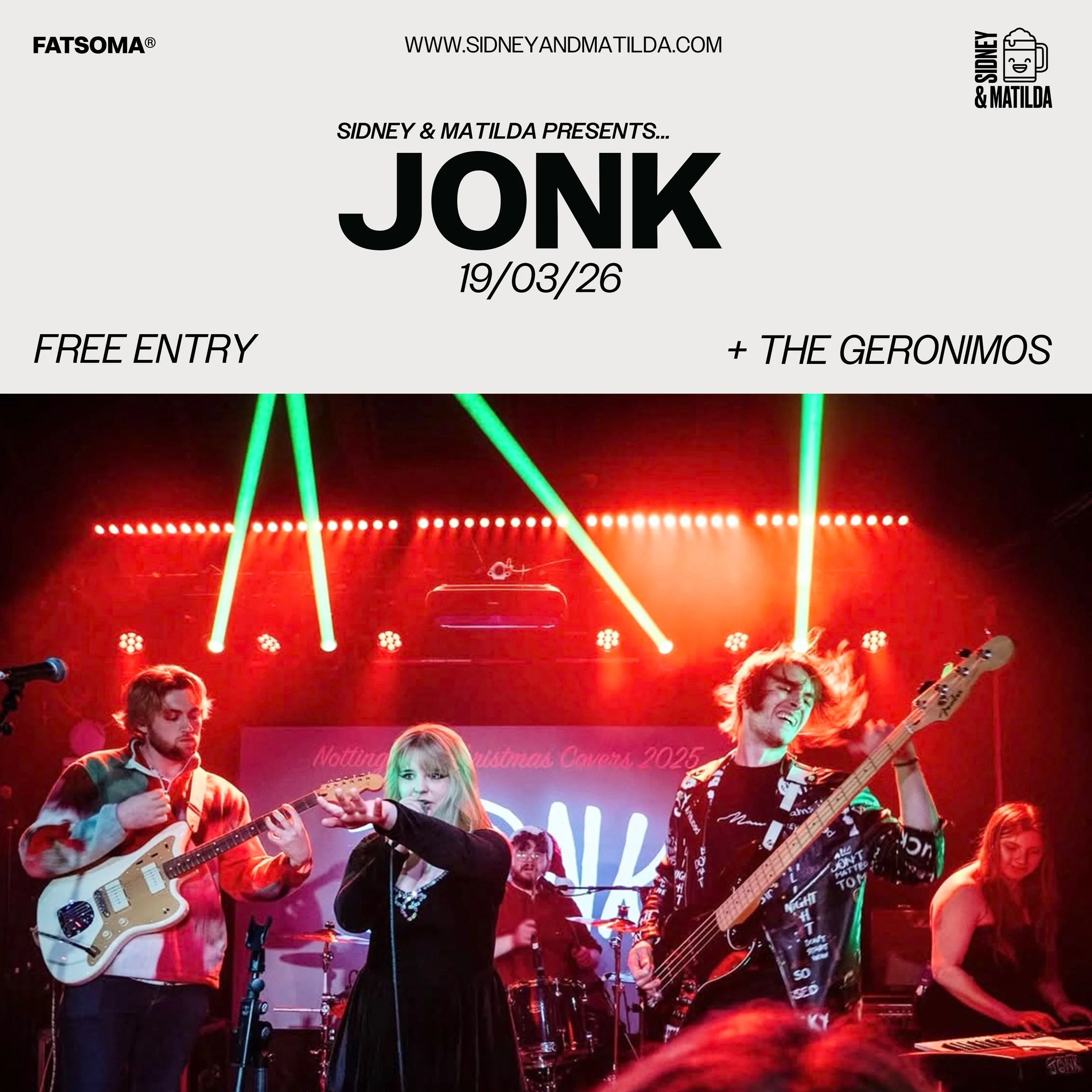 S&M Presents: Jonk