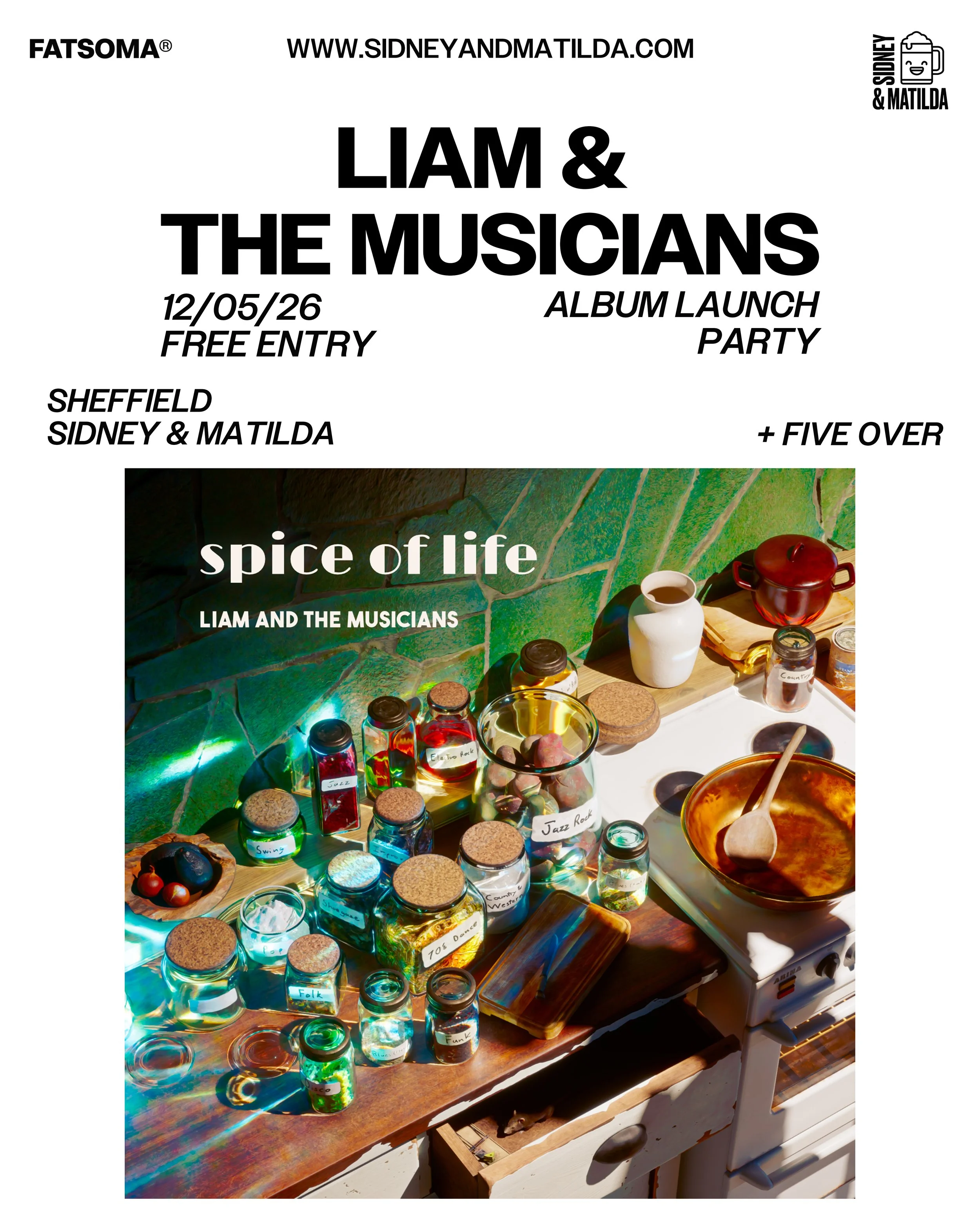 S&M Presents: Liam & The Musicians