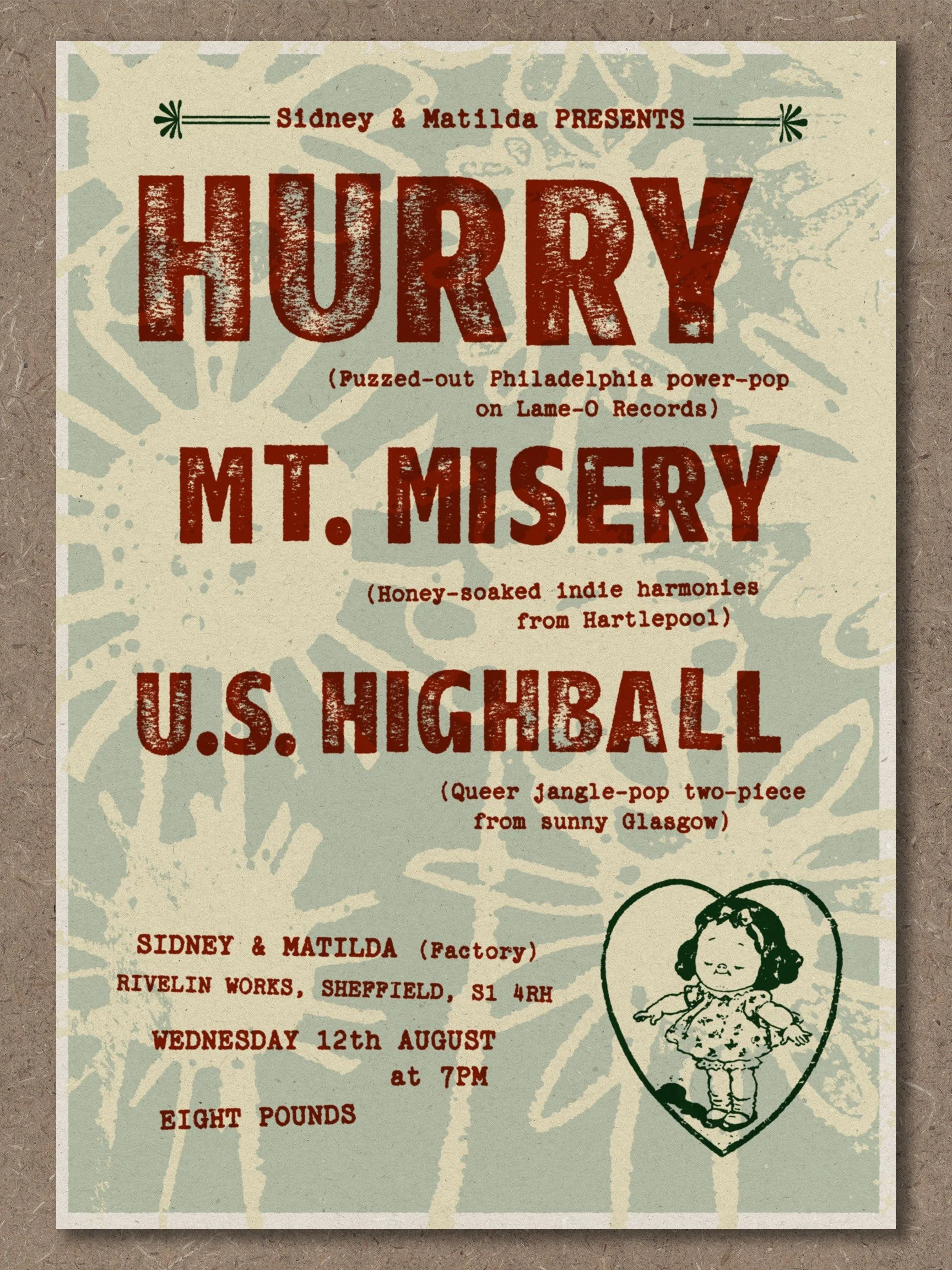 S&M Presents: Hurry 
