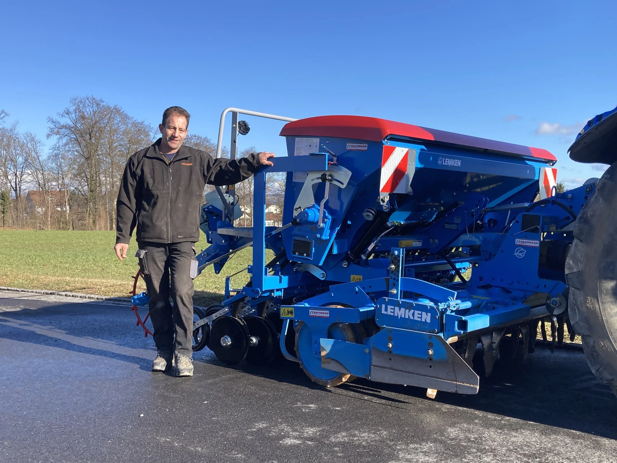 Lemken Saphir 9/300, mech. Sämaschine