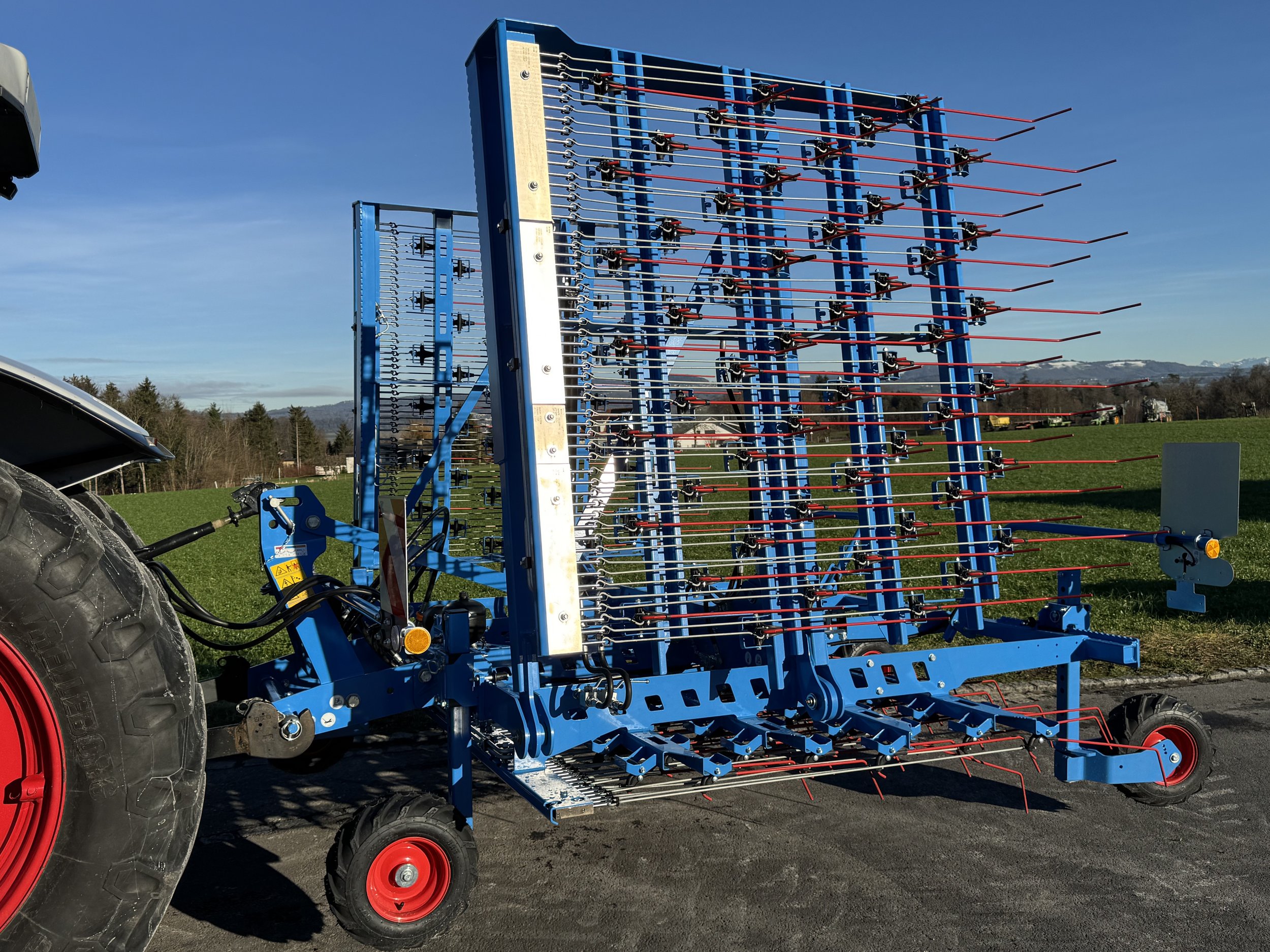 Lemken Thulit MF/600, Hackstriegel