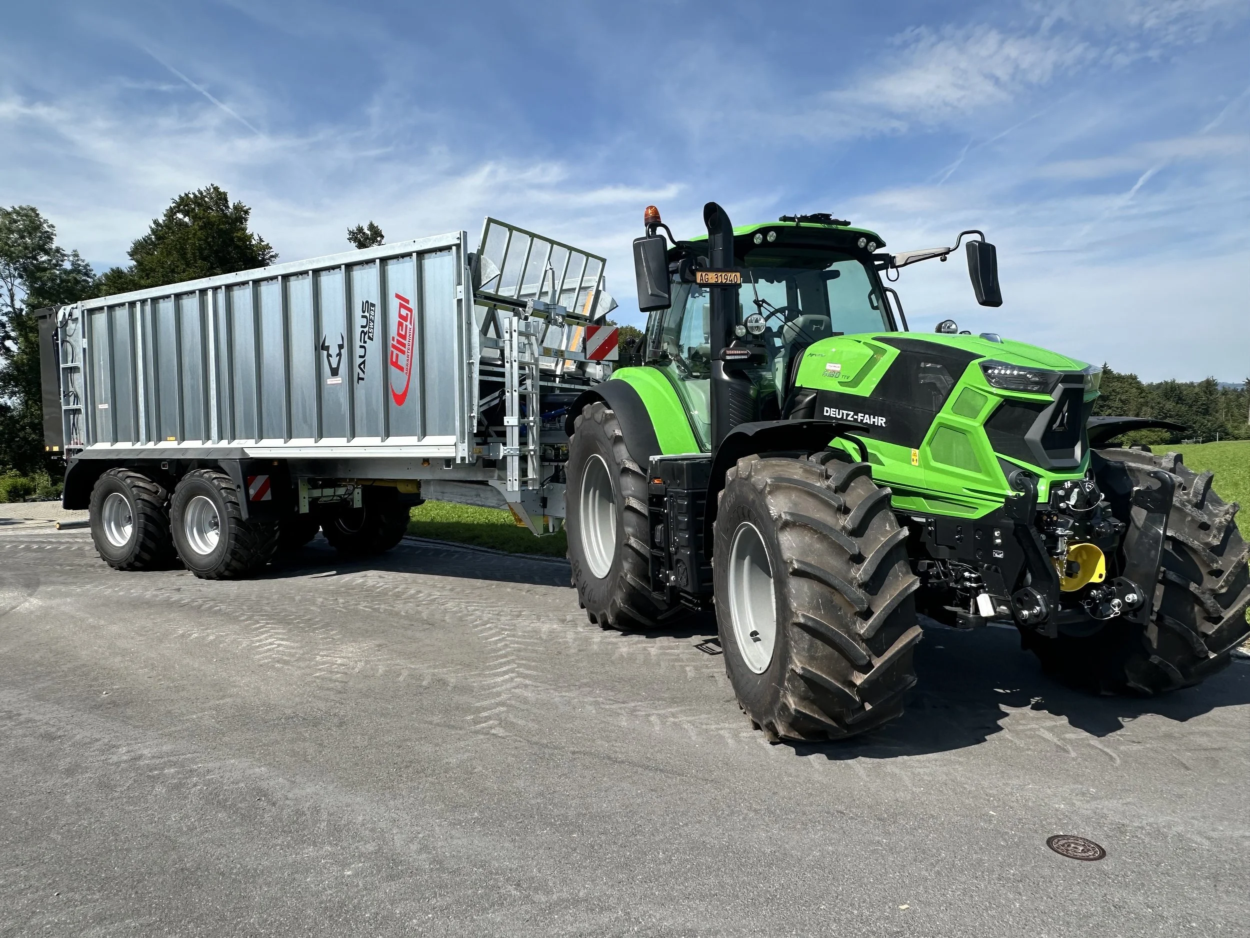 Fliegl Taurus, Abschiebewagen