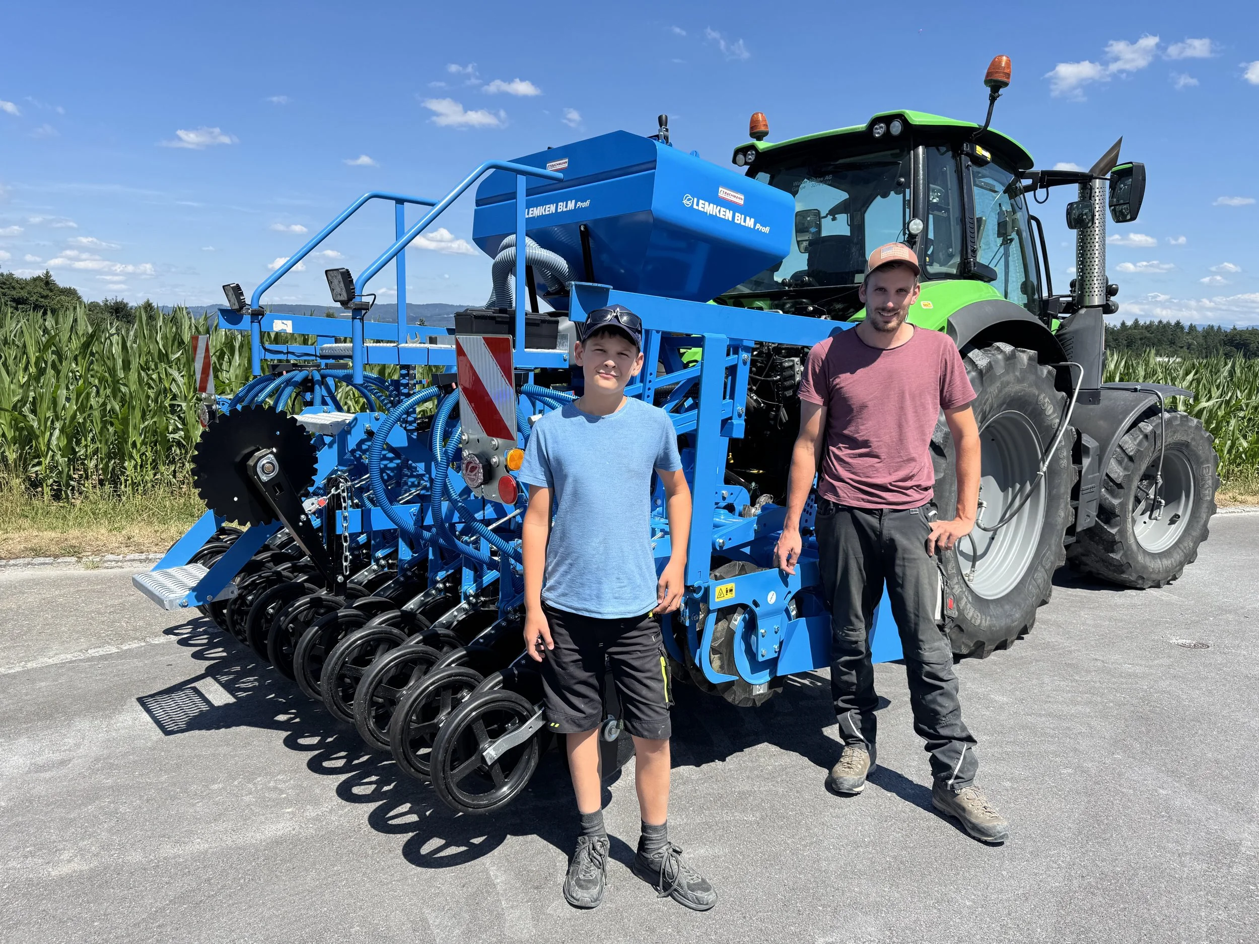 Lemken Zirkon 12/300 BLM Profi, Säkombination