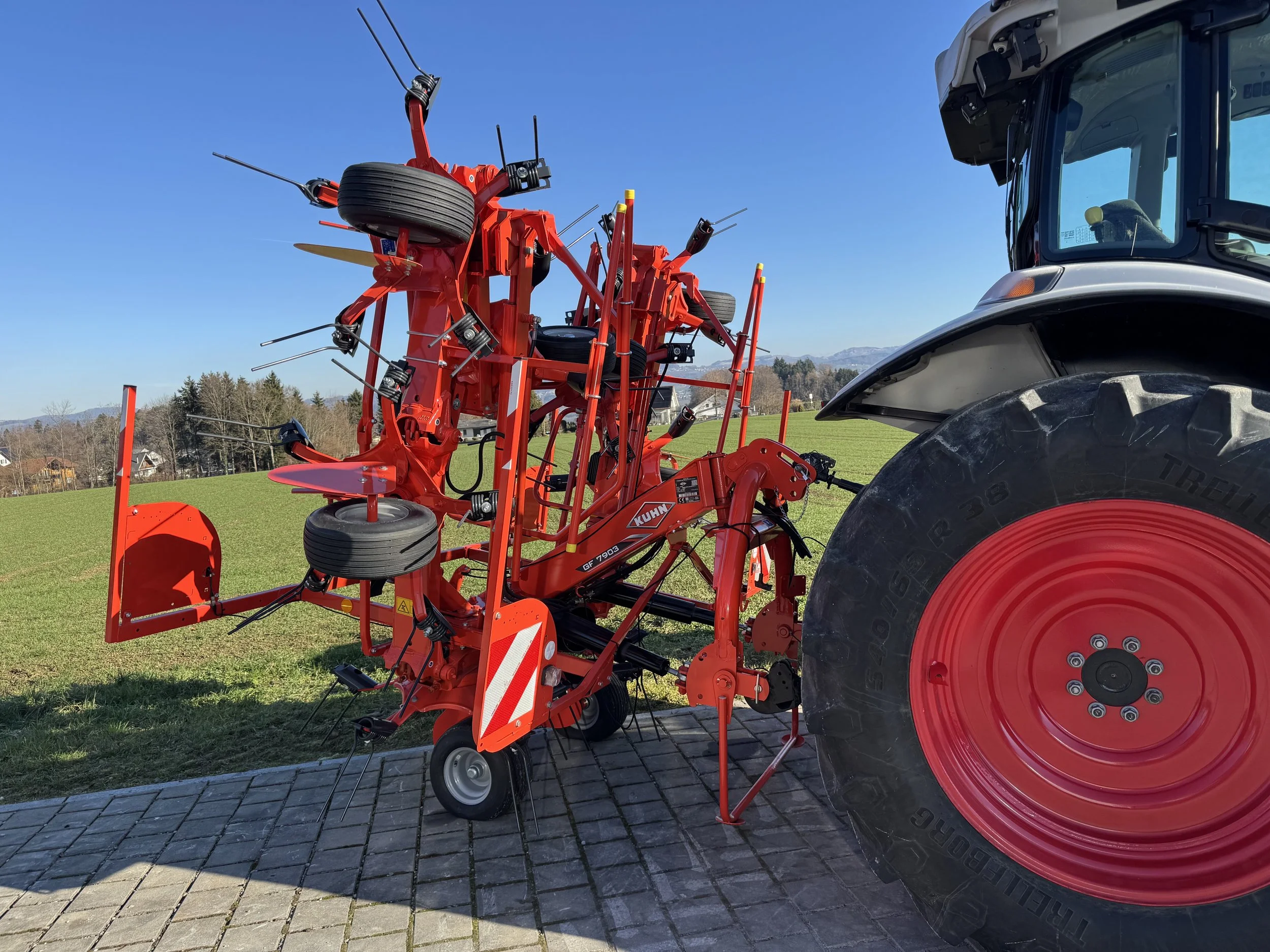 Kuhn GF 7903, Kreiselheuer
