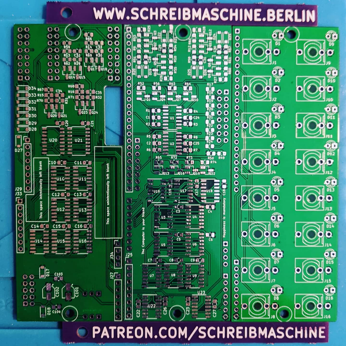 The Brainiac circuit boards are in, doing the first test build and if everything works they will be available for sale soon. Message me if you are interested in a module or a kit.
#eurorack #modularsynth #synthdiy #electricalengineering