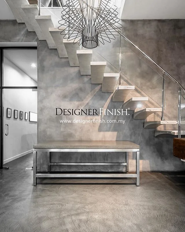 10 years later ... the textured cement wall and seamless floor in our showroom still look great. #durable #timeless #nocrack
-
.
Love this look?
💌contactus@designerfinish.com.my
-
.
#DesignerFinishMalaysia #pandomo #terrazzo #cement #polishedconcret