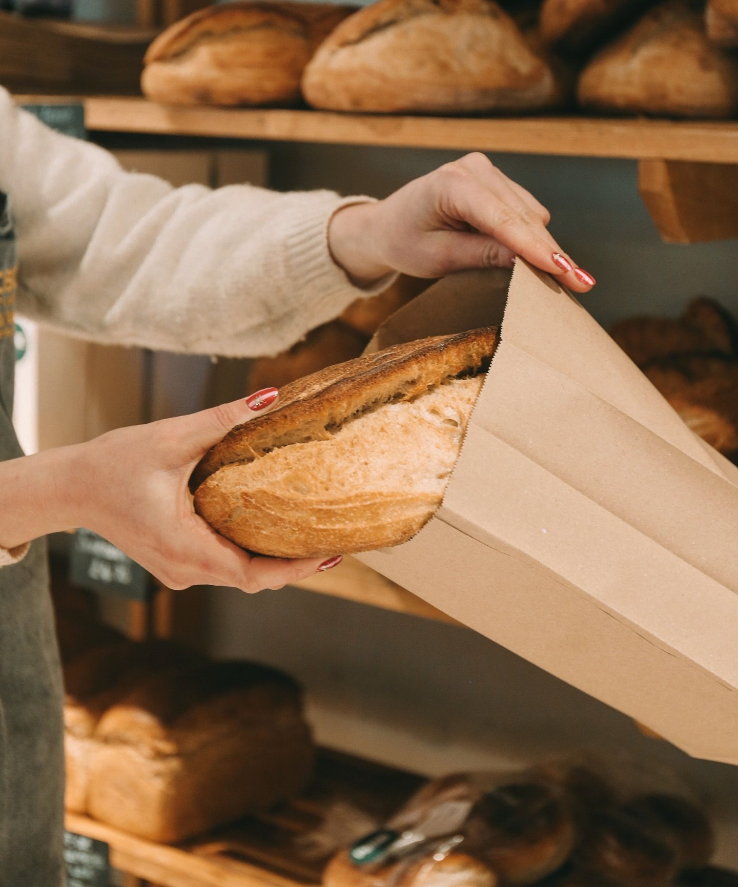 Our shelves are STOCKED HIGH with all your favourite local produce! 
We have lots of @risebakes pastries, mince pies and sweet treats-to fuel your Christmas Shopping! Not to forget a tower high stack of our award winning artisanal sourdough-the ideal