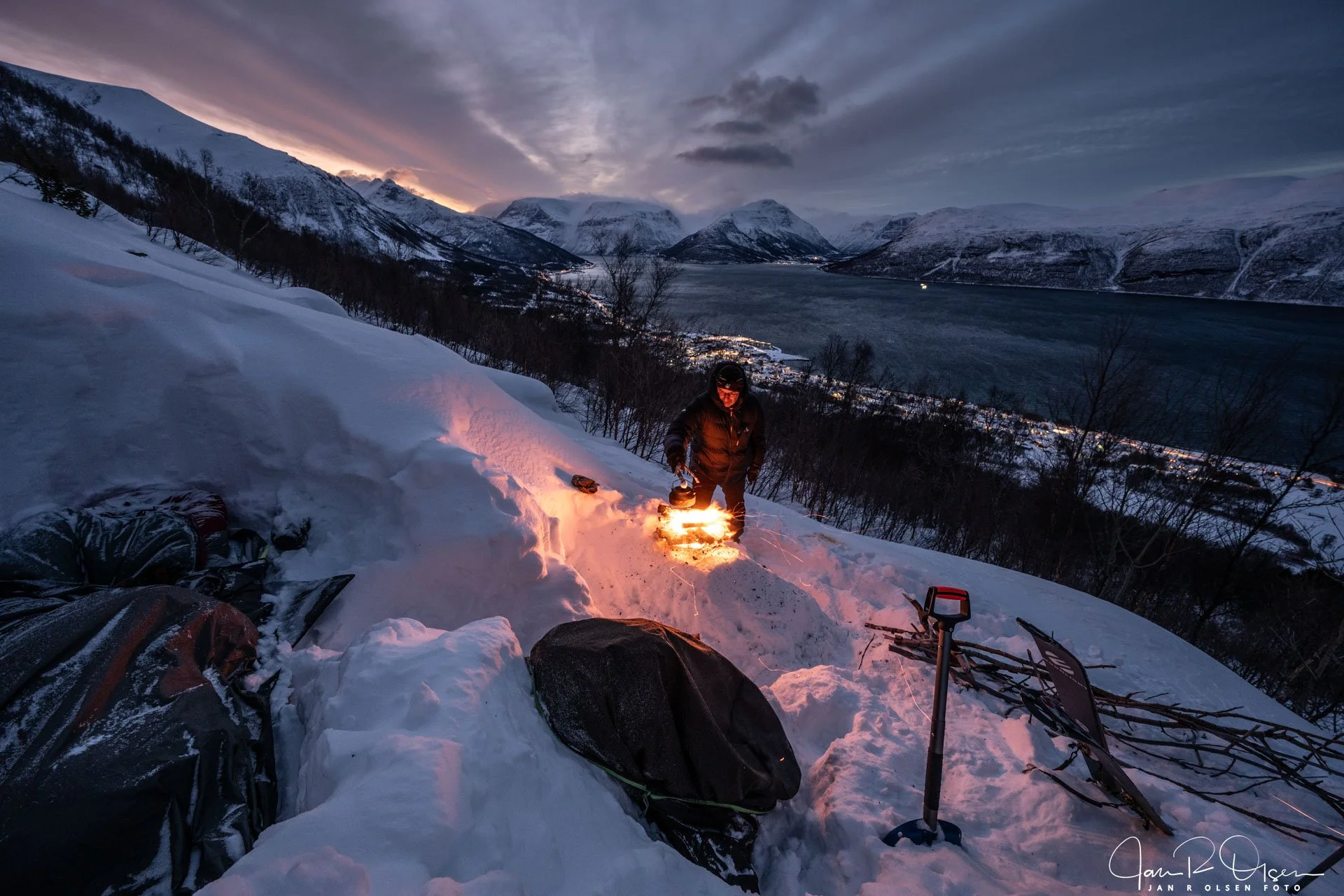 174. Vindfull morgen og nordlysnatt