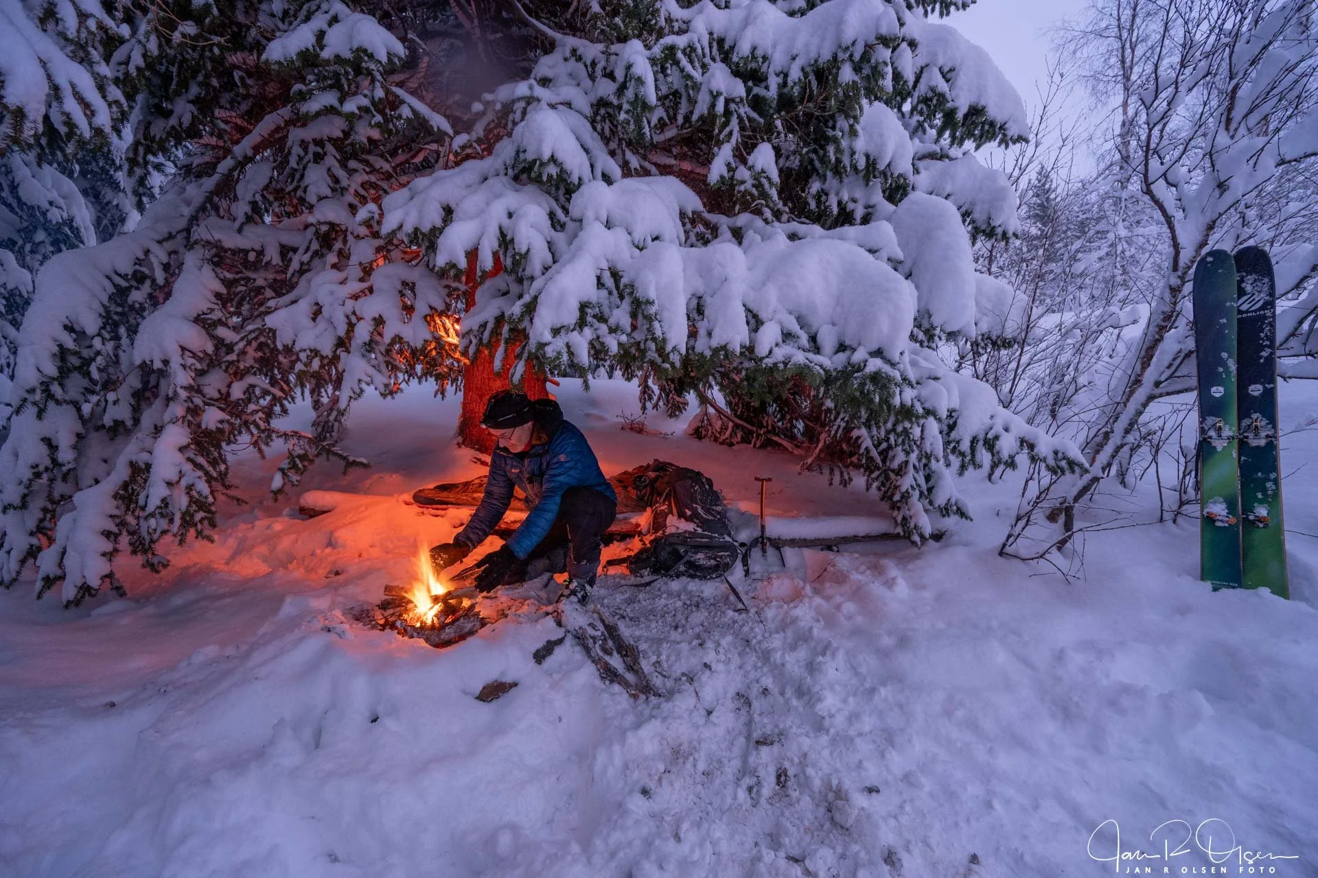 177. Årets siste overnatting