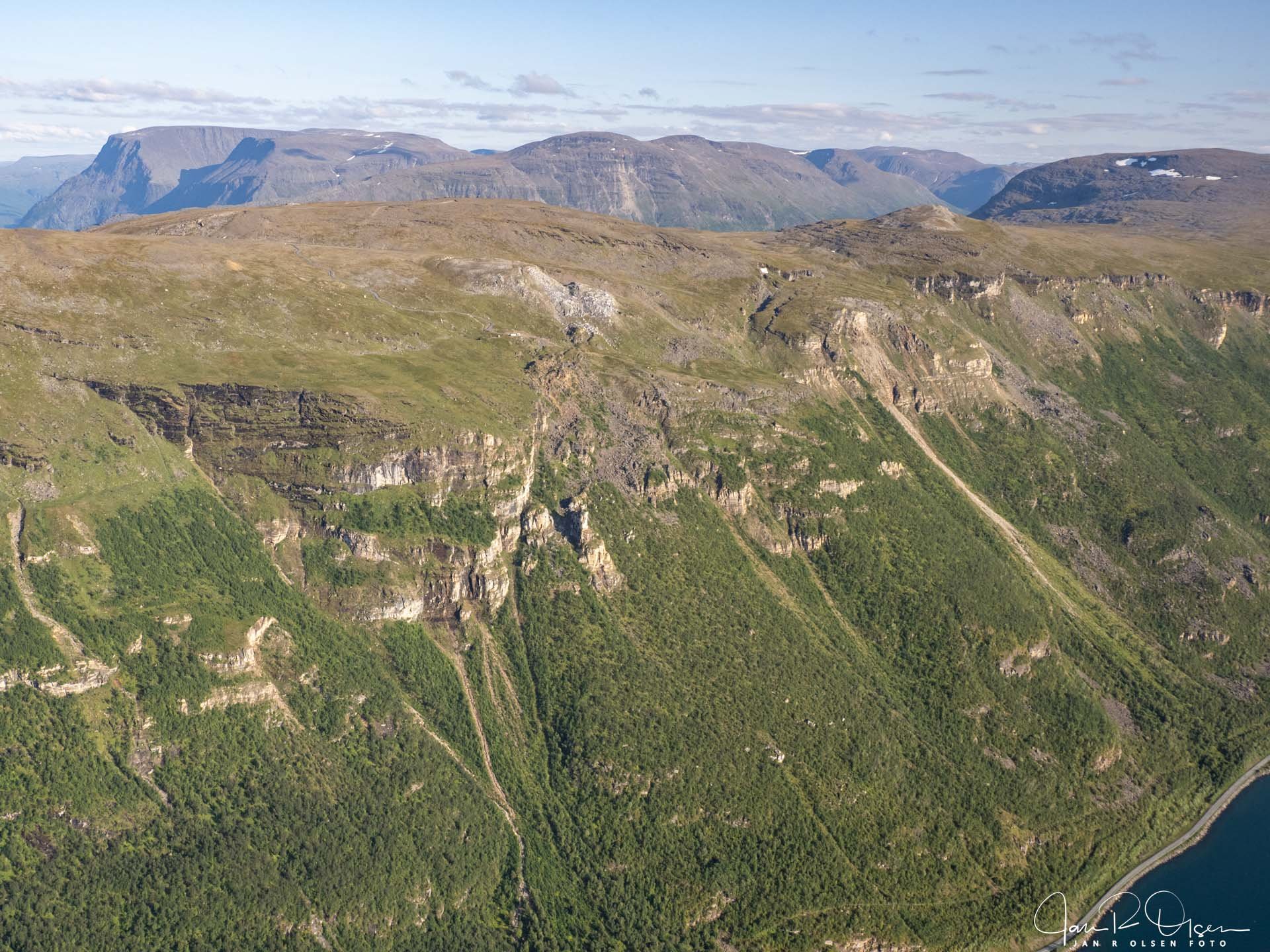 Nordnesfjellet, Kåfjord.