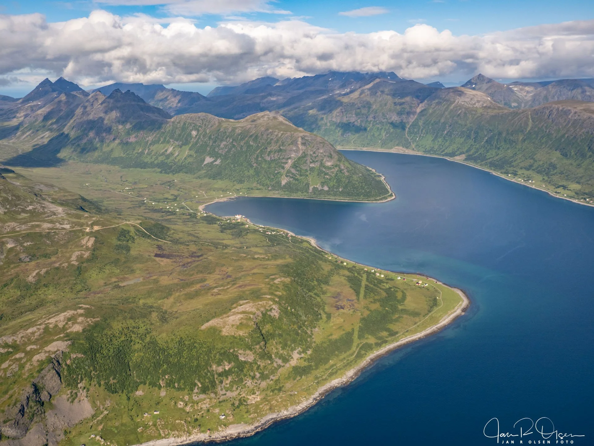 Akkarvika, Langfjorden, Arnøya.