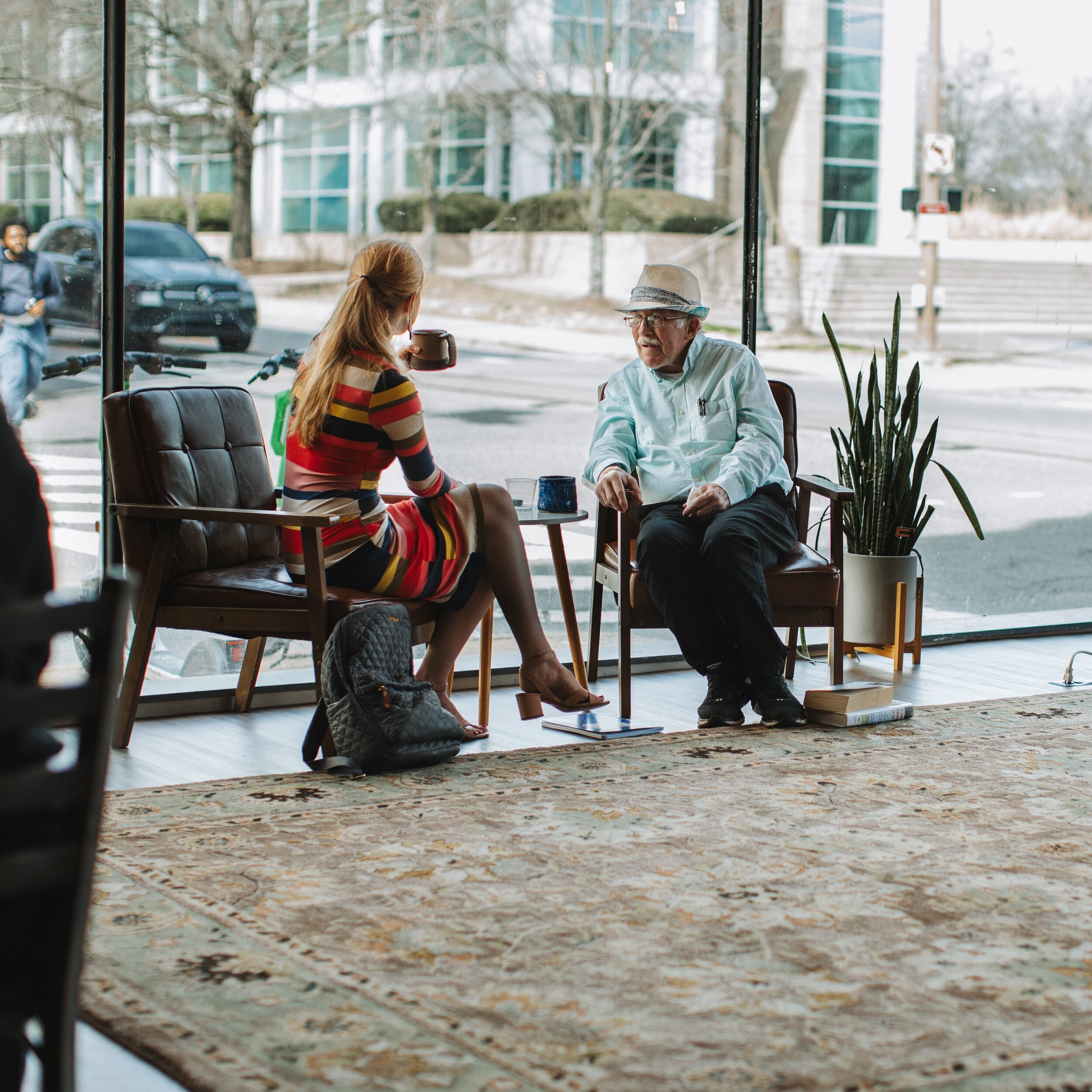 It&rsquo;s a great day for coffee and conversations with friends! ☕️ 
.
.
.
#coffee #coffeeshop #local #shoplocal #localcoffee #localcoffeeshop #arkansas #littlerock #littlerockarkansas #latte #latteart #nexuscoffeear