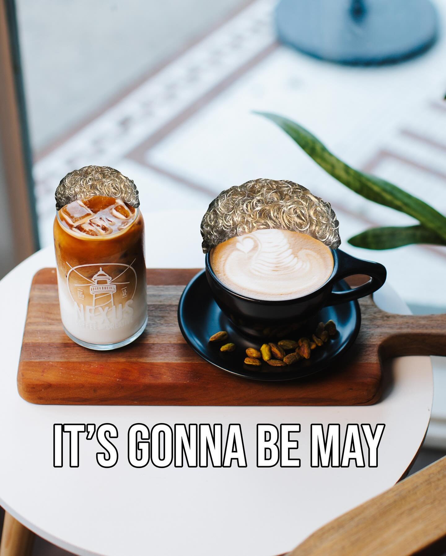 Today is May 1...you know what that means. Ramen noodle hair swag all day long. 🍜 
.
.
.
#coffee #coffeeshop #local #shoplocal #localcoffee #localcoffeeshop #arkansas #littlerock #littlerockarkansas #nexuscoffeear #itsgonnabemay #may #itsgonnabemaym