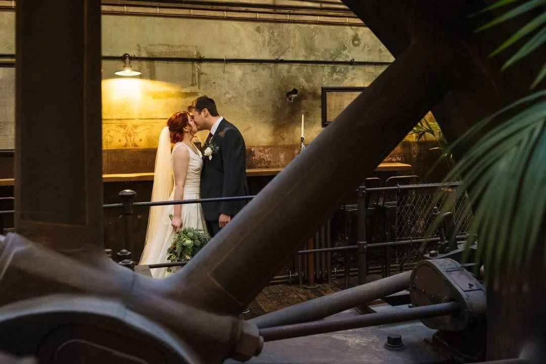 Holmes Mill Engine Rooms Wedding Portraits