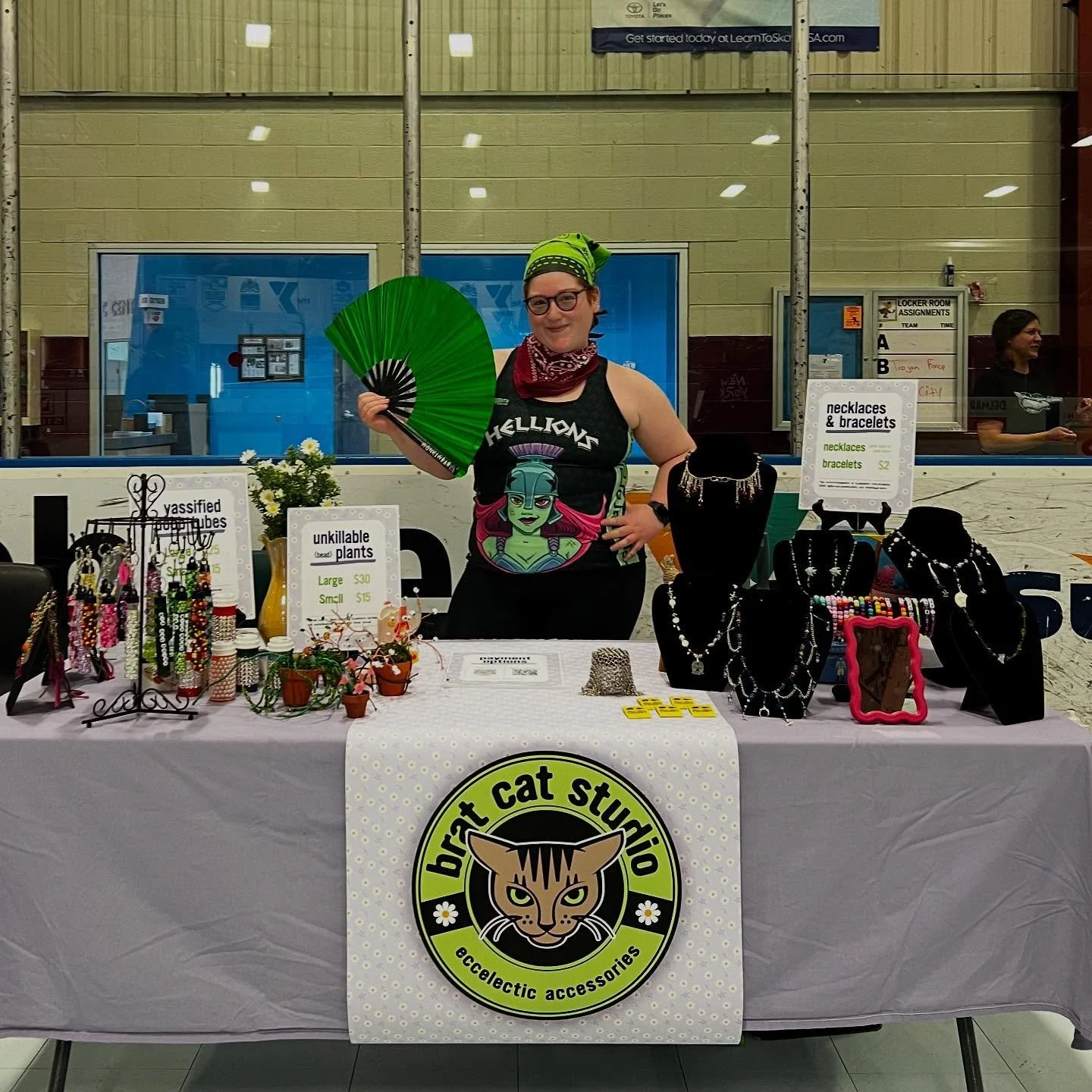 I never shared any pics from my first tabling! It was so much fun to actually get out there in person and vend my silly wares. 

Thank you to everyone who stopped by, bought something, or has just generally supported my studio! It&rsquo;s such an hon