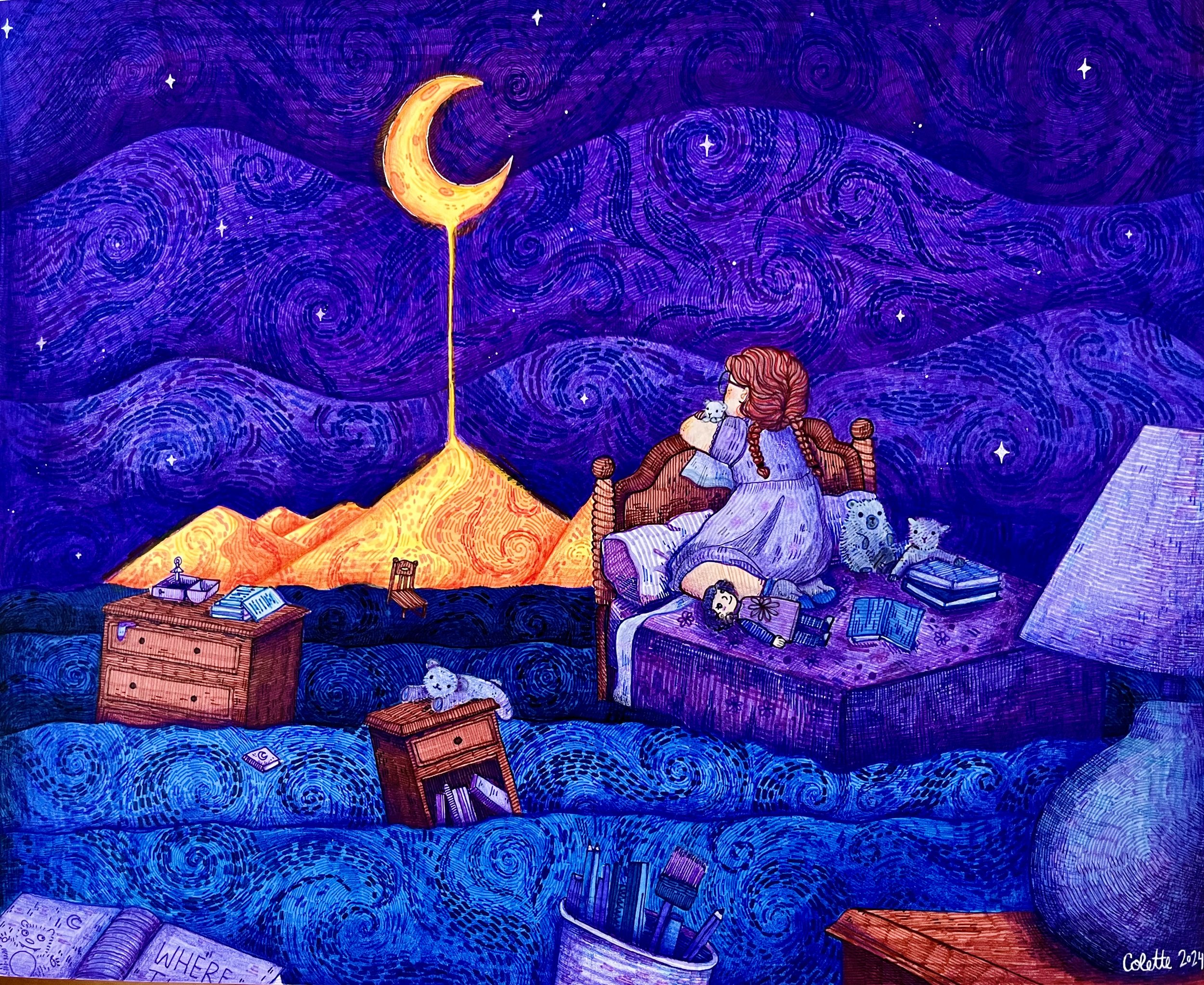 "Setting Sail" Silver Key Award for Illustration
