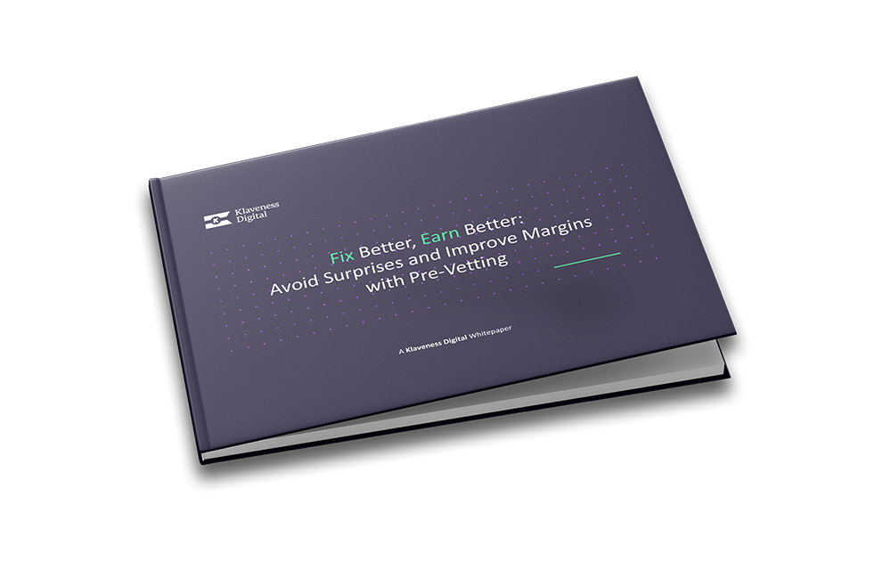 Whitepaper | Fix Better, Earn Better: Avoid Surprises and Improve ...