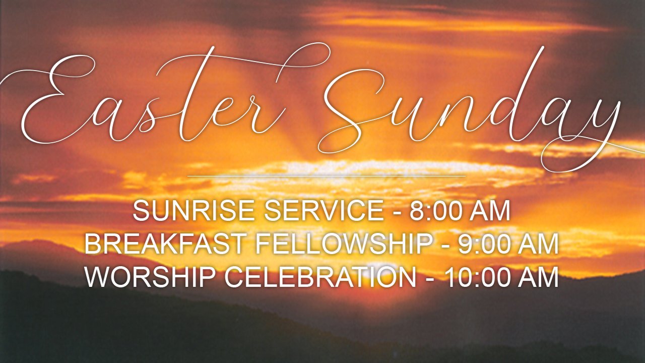 EASTER SERVICES
