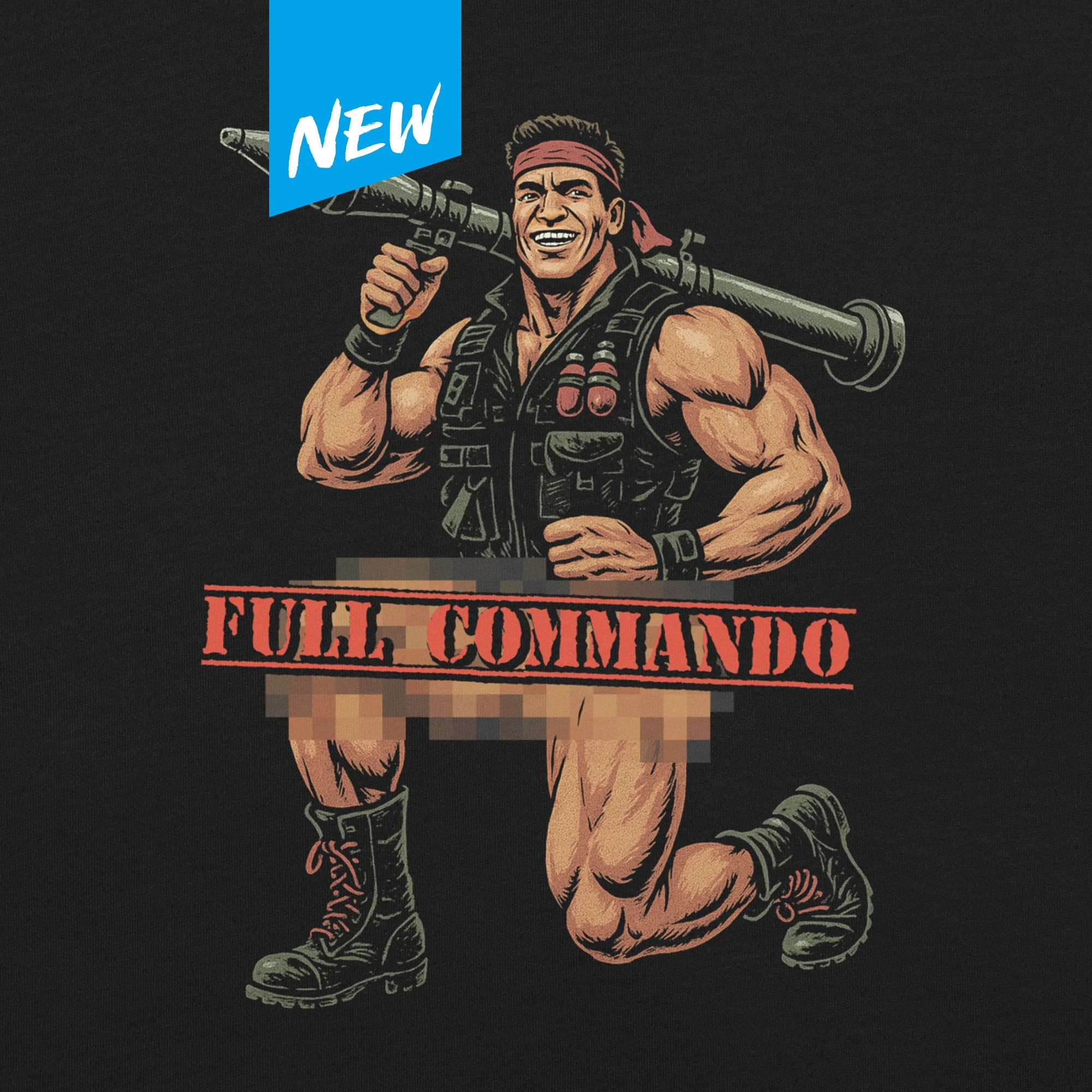 Full Commando Fitted Tee