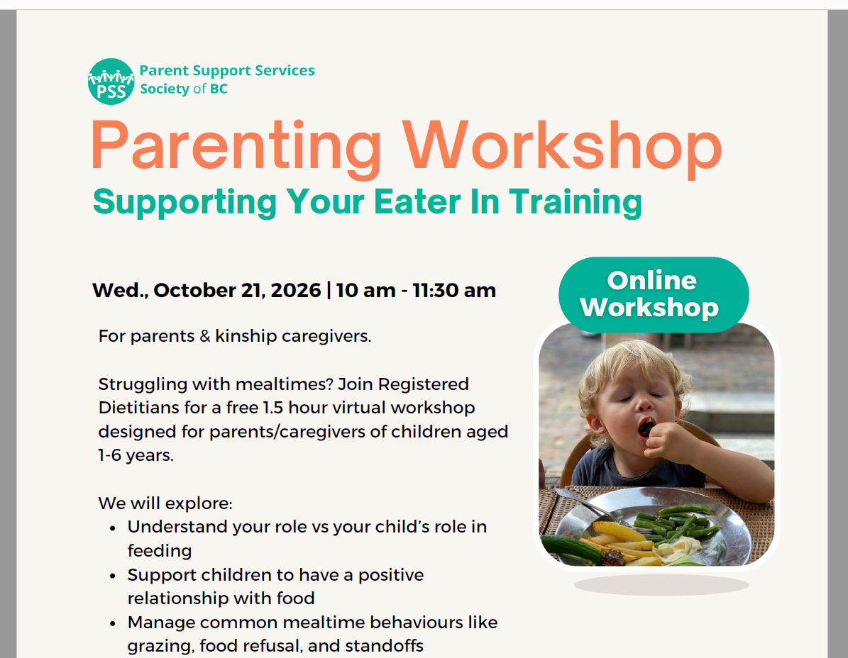 Supporting Your eater In Training 